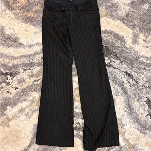 Banana Republic Charcoal Pinstripe Trousers